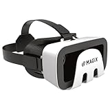 MAGIX 3D Virtual Reality Brille VR Headset | kompatibel mit iOS, Android Handy und weiteren gängigen Smartphones in den Größen 4,7-6,0 Zoll | inklusive Verstellbarer, elastischer Träger (1 Stück)