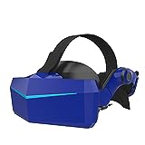 Pimax VR Brille, Vision 8K Plus VR Headset with 4K CLPL Displays, 200 Degrees FOV, Fast-Switched Gaming RGB Pixel Matrix Panels for PC VR Steam Games Videos, USB-Powered