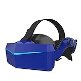 Pimax VR Brille, Vision 8K Plus VR Headset with 4K CLPL Displays, 200 Degrees FOV, Fast-Switched Gaming RGB Pixel Matrix Panels for PC VR Steam Games Videos, USB-Powered