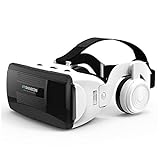 VR Headsets kompatibel mit iPhone & Android Phone-Virtual Reality Headsets Google Cardboard Neue 3D VR Brille (2020VR8.0)