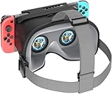 OIVO Switch VR Brille Kompatibel mit Nintendo Switch mit einstellbaren HD-Linsen, Virtual Reality Brille für Nintendo Switch/OLED, Switch 3D Brille