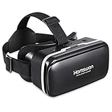 HAMSWAN 3D VR Brillen, HD Virtual Reality für Smartphone iPhone, Samsung Sony, Android und Handys mit 4,5 - 6,0 Zoll