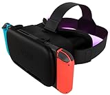 Orzly VR Brille für Nintendo Switch/Switch OLED Konsole Modell fur 3D Virtual Reality Headset Spiele Zubehör Set- Geschenkbox-Edition