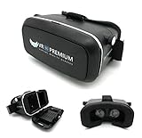 VR90 Premium Virtual Reality Glasses Video 3D VR Brille Einstellbar / 360° Panorama Filme Spiele für 3.5-6.0 Zoll Smartphones